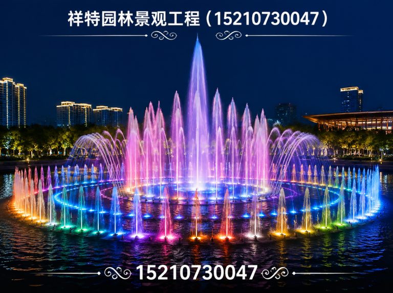 唐县广场喷泉展示图